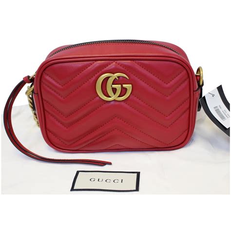 gucci super mini marmont red|Gucci Marmont mini crossbody bag.